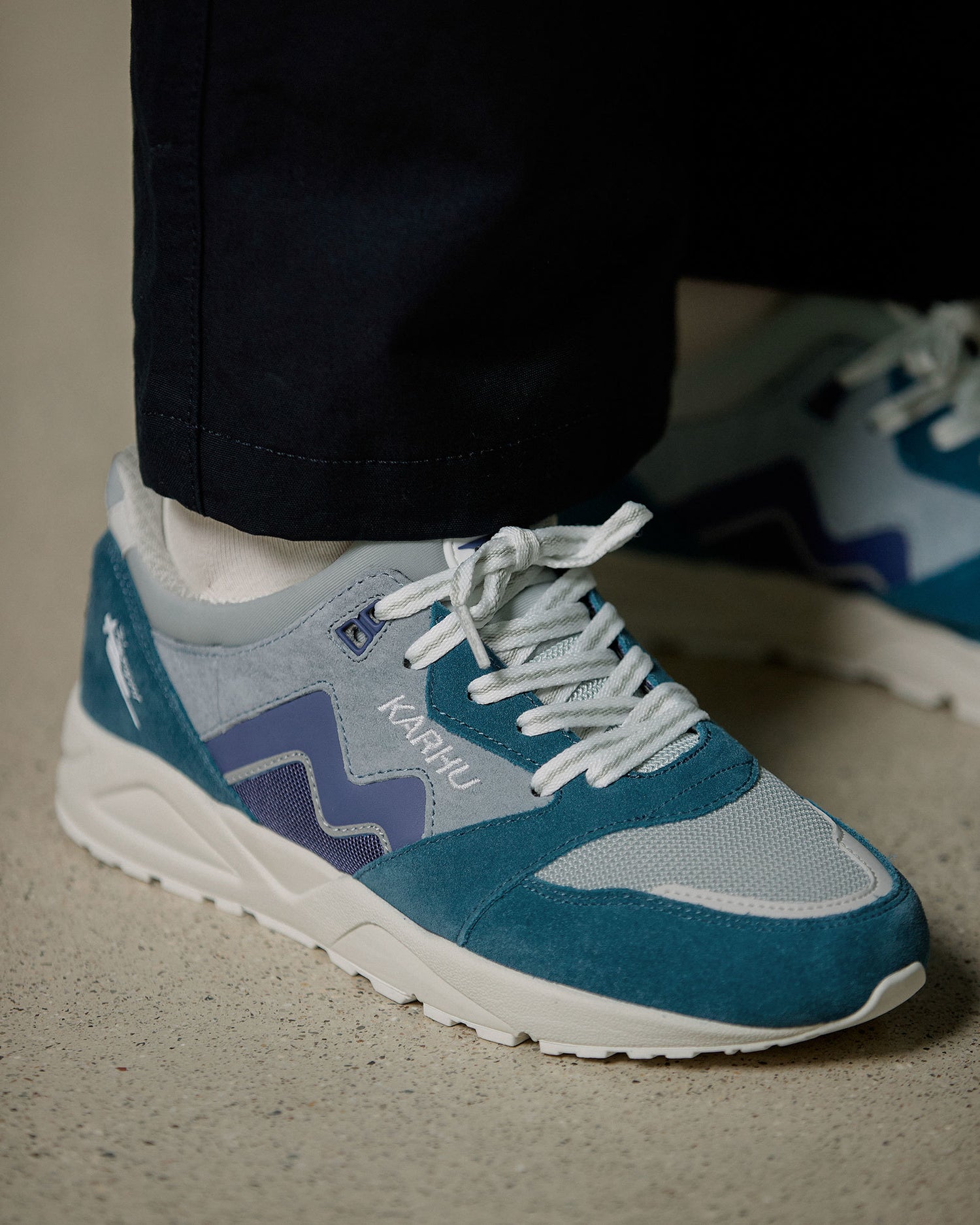 karhu aria 95 blue mirage / skipper blue F803126 | Lifestyle sneaker