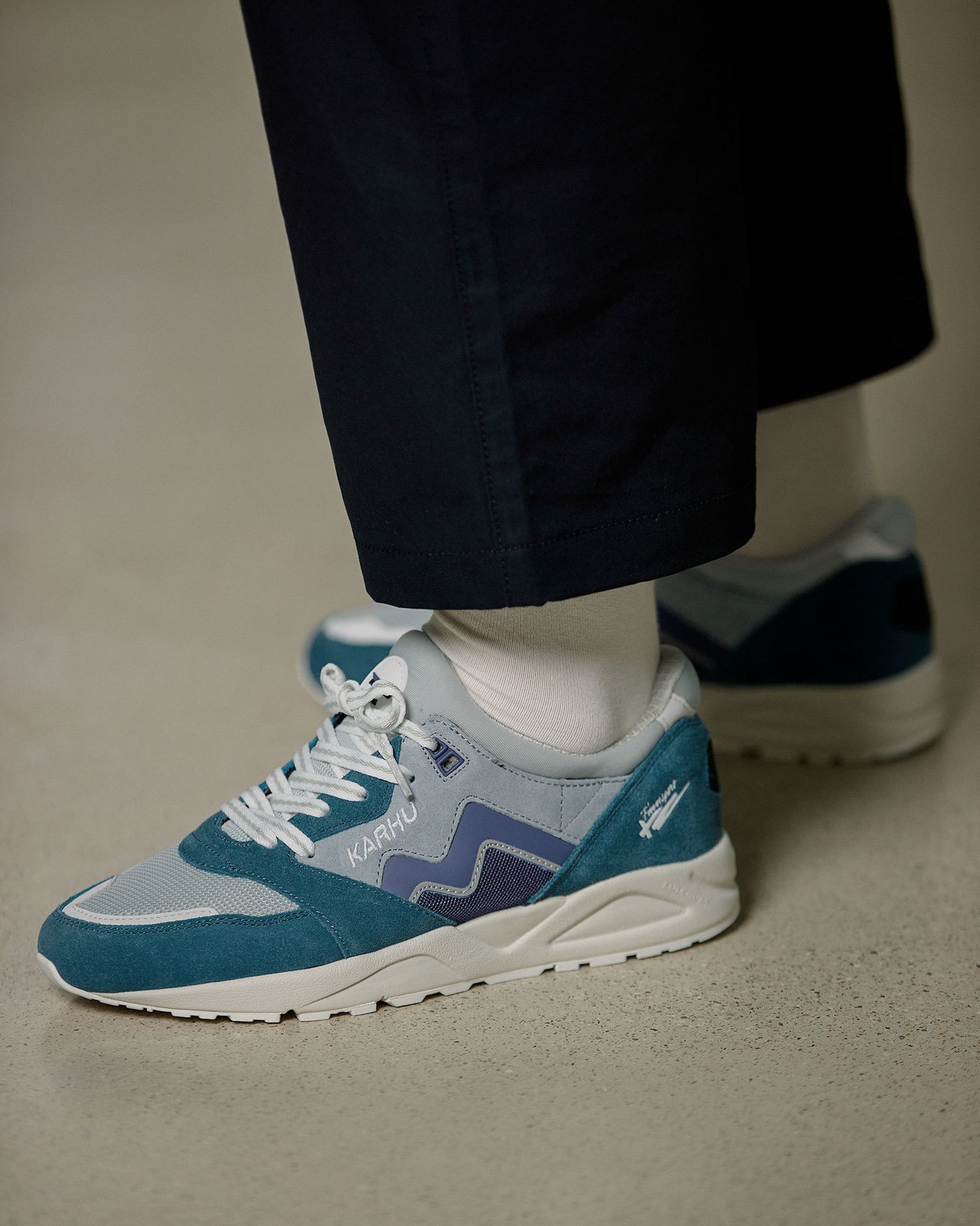 karhu aria 95 blue mirage / skipper blue F803126 | Lifestyle sneaker