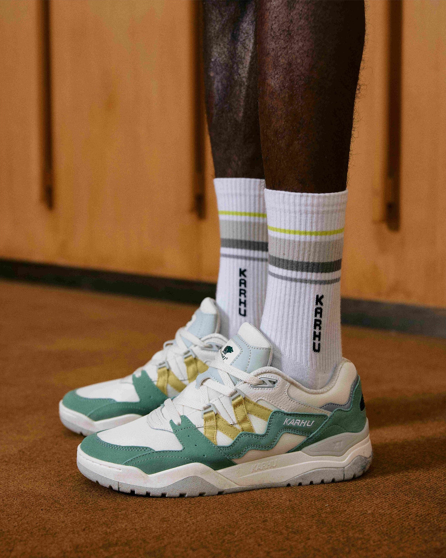FUSION XT - ICEBERG GREEN / DUSTY YELLOW - Karhu Nederland