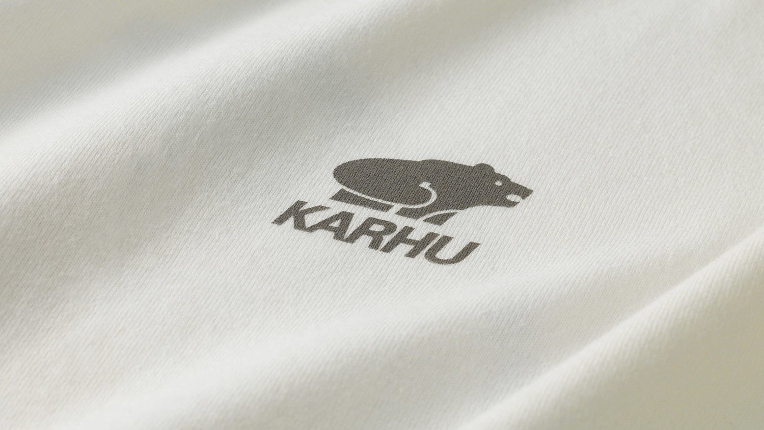 KARHU WORLDWIDE T-SHIRT - BRIGHT WHITE / GULL