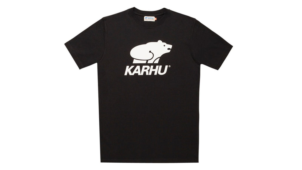 BASIC LOGO T–SHIRT - BLACK/WHITE - Karhu Nederland