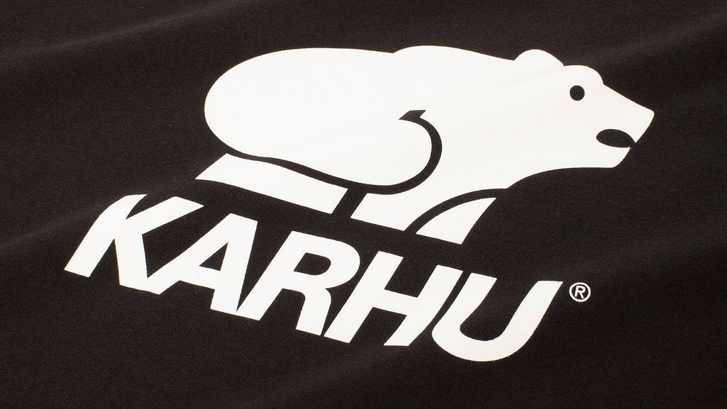 BASIC LOGO T–SHIRT - BLACK/WHITE - Karhu Nederland