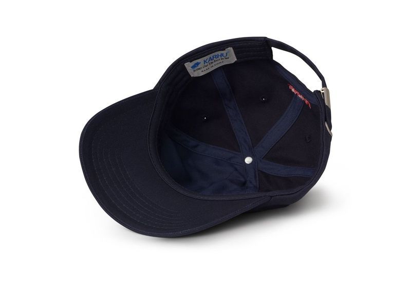 CLASSIC LOGO CAP - NIGHT SKY / FIERY RED - Karhu Nederland