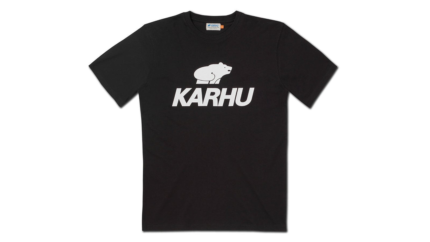 CLASSIC LOGO T - SHIRT - BLACK / WHITE - Karhu Nederland