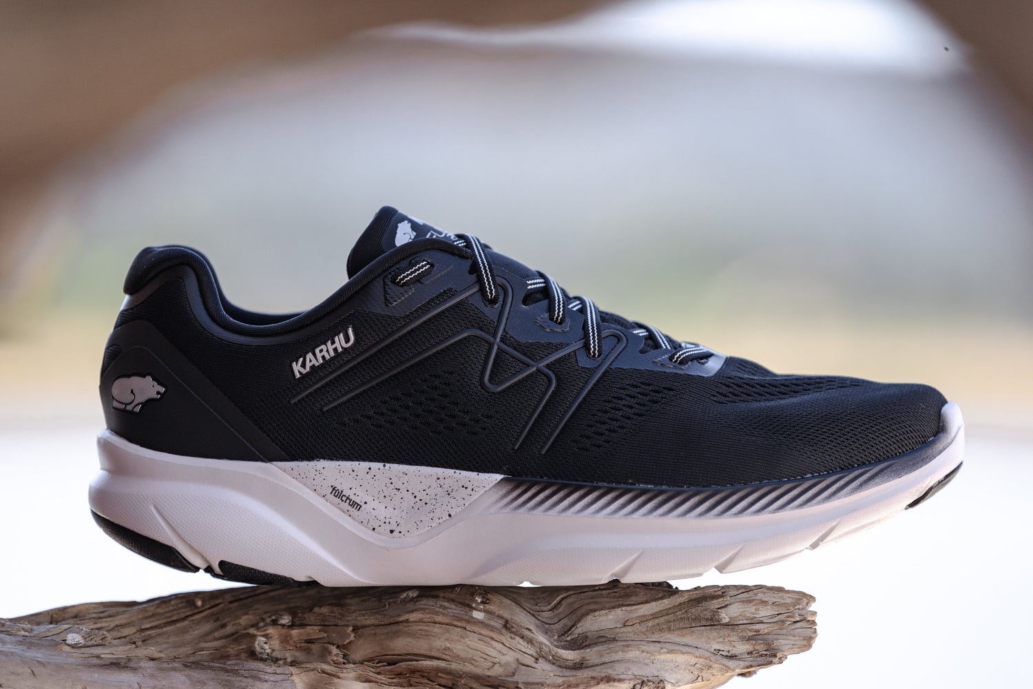 DAMES FUSION 3.0 HIVO - JET BLACK / SILVER - Karhu Nederland