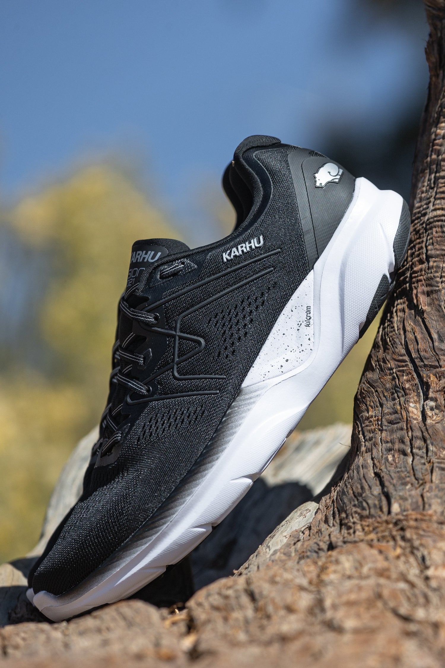 DAMES FUSION 3.0 HIVO - JET BLACK / SILVER - Karhu Nederland