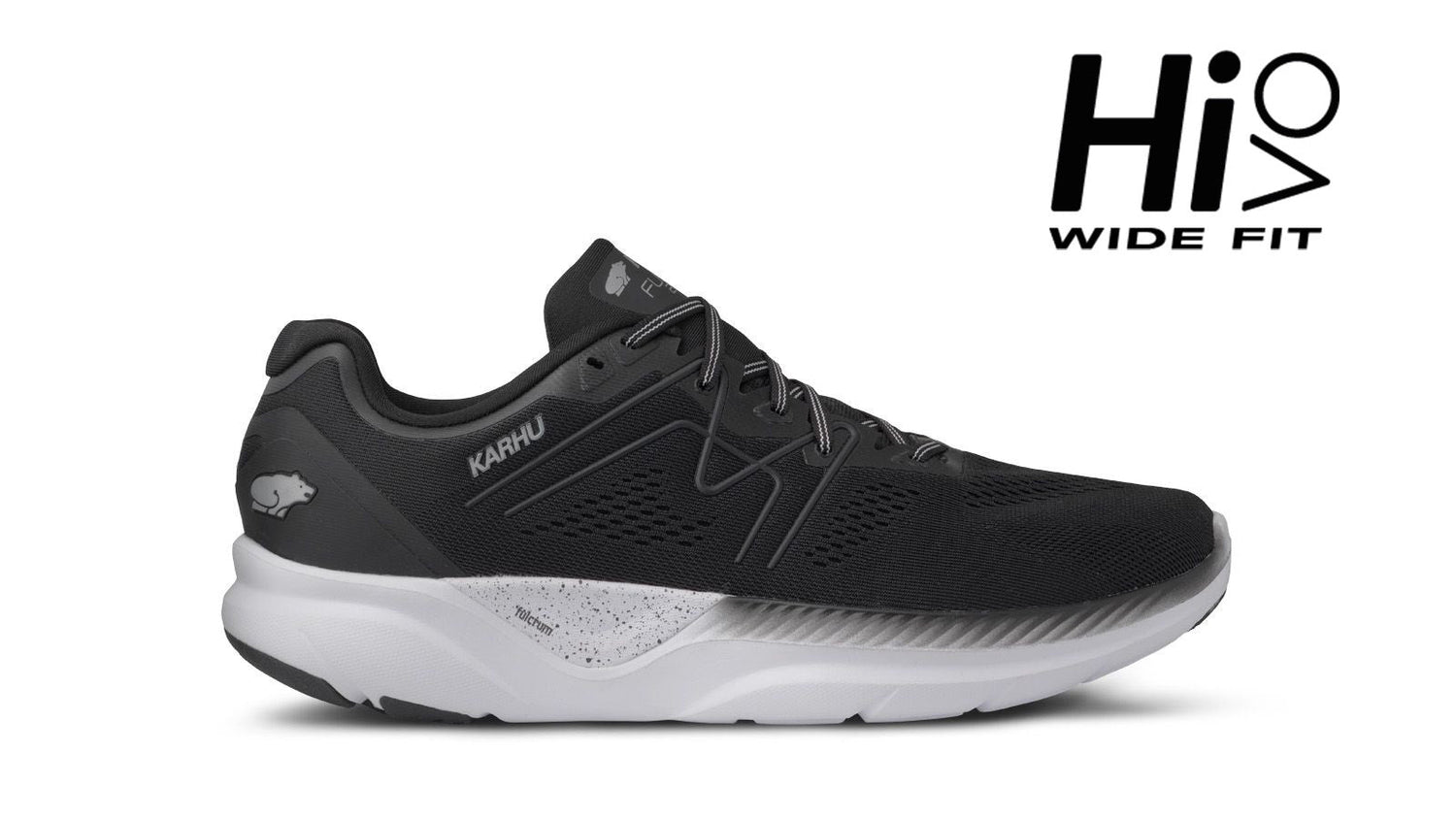 DAMES FUSION 3.0 HIVO - JET BLACK / SILVER - Karhu Nederland