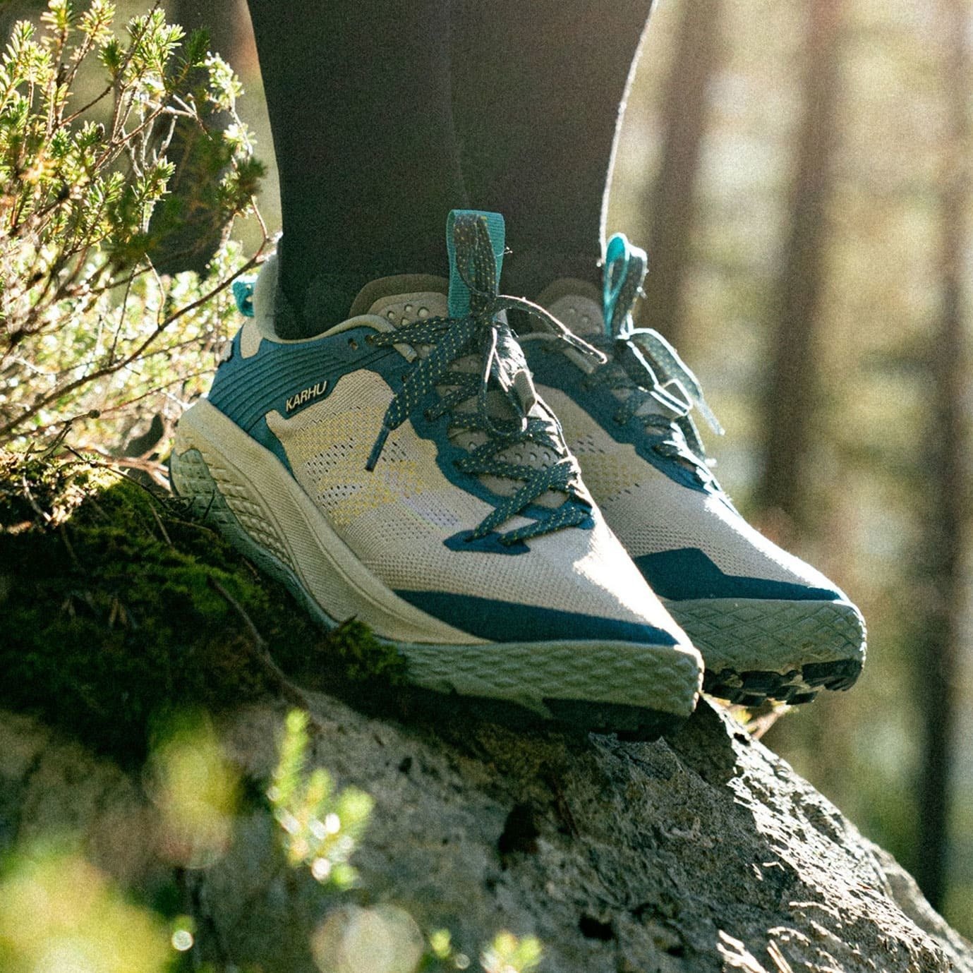 DAMES IKONI TRAIL 1.0 - GLACIER GREY / MIDNIGHT - Karhu Nederland