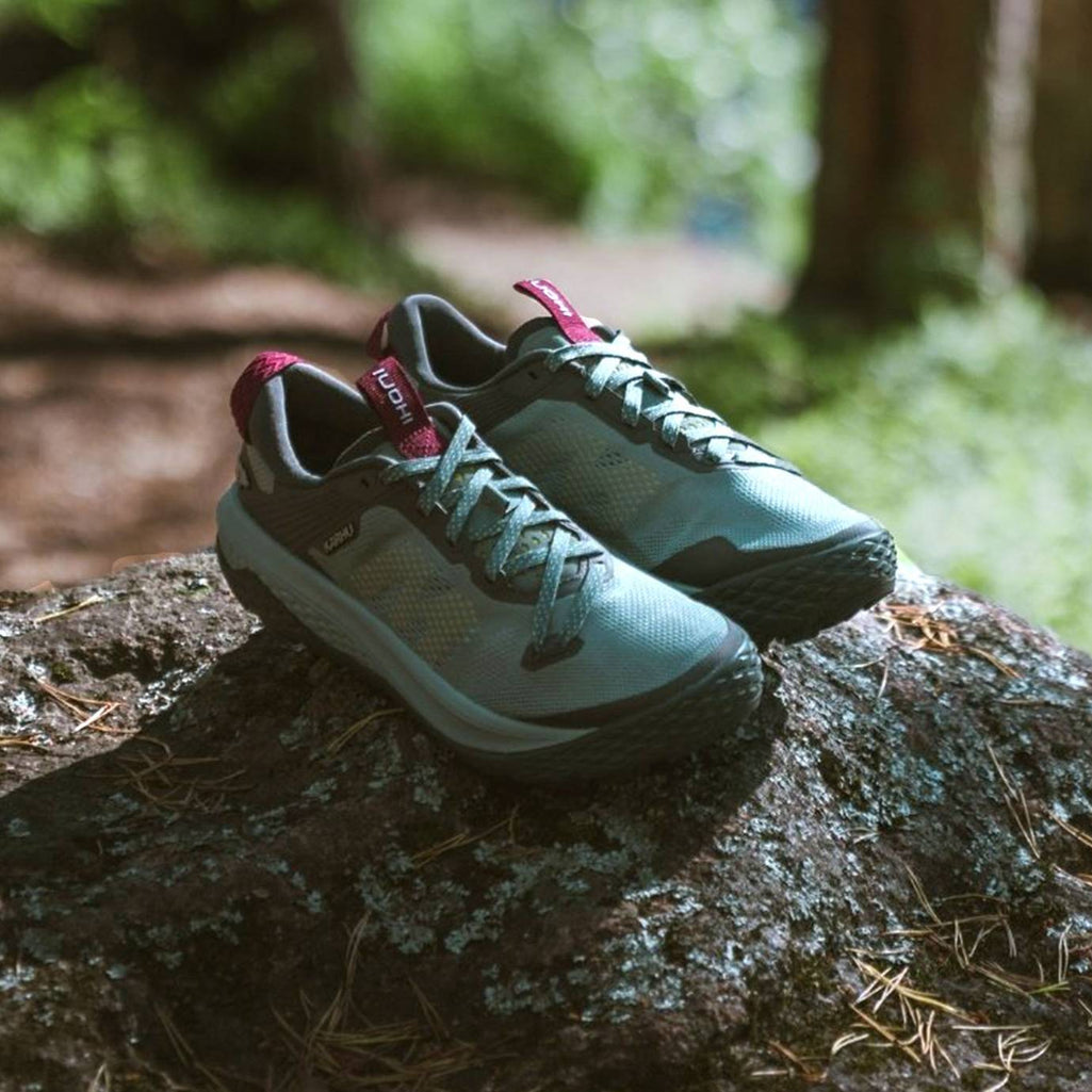 DAMES IKONI TRAIL 1.0 - ICEBERG GREEN / ANEMONE - Karhu Nederland