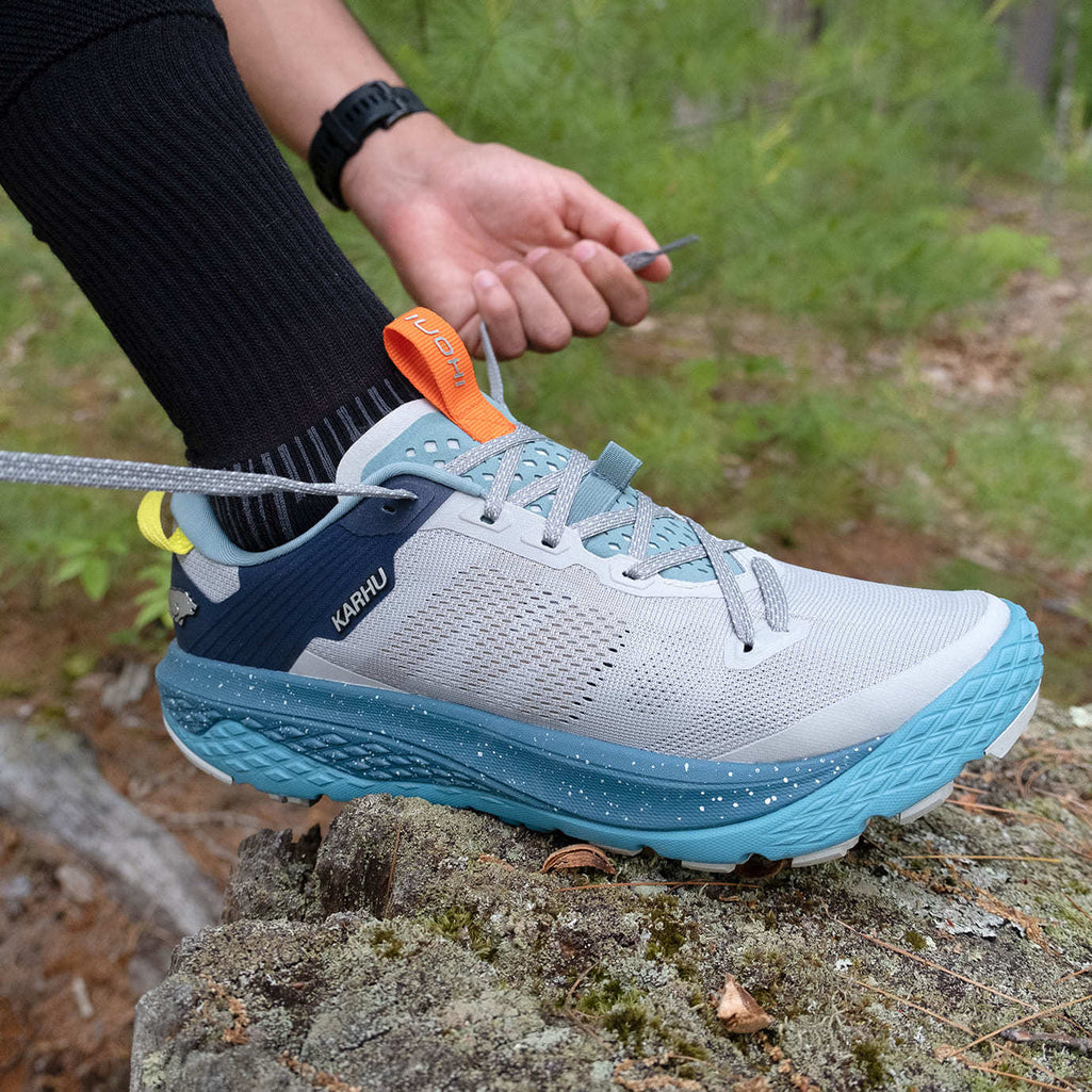 DAMES IKONI TRAIL 1.0 - MIRAGE GRAY / DEEP LAGOON - Karhu Nederland