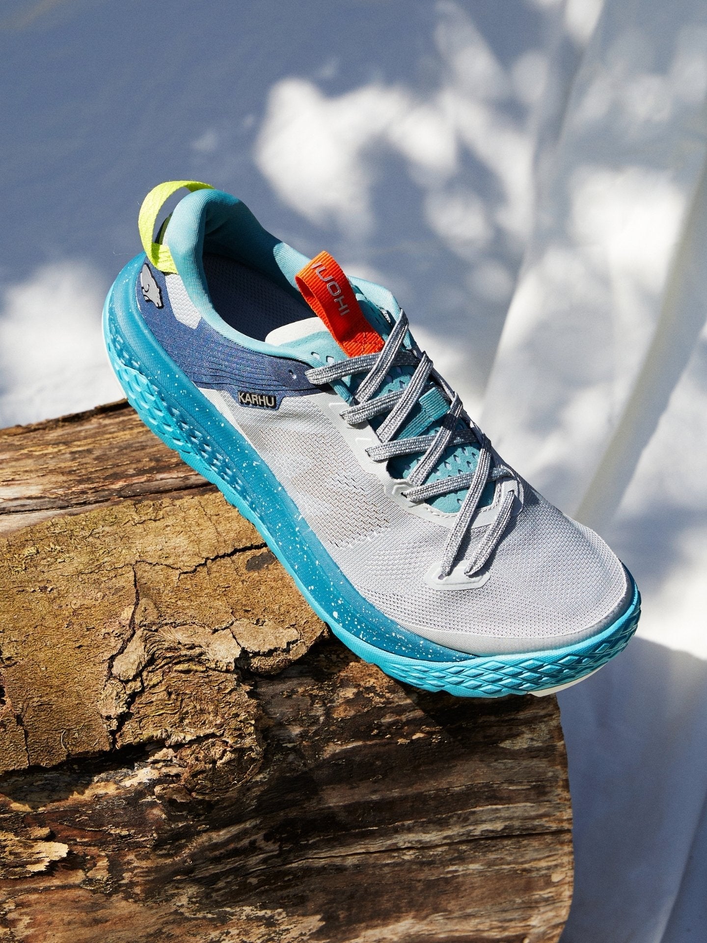 DAMES IKONI TRAIL 1.0 - MIRAGE GRAY / DEEP LAGOON - Karhu Nederland