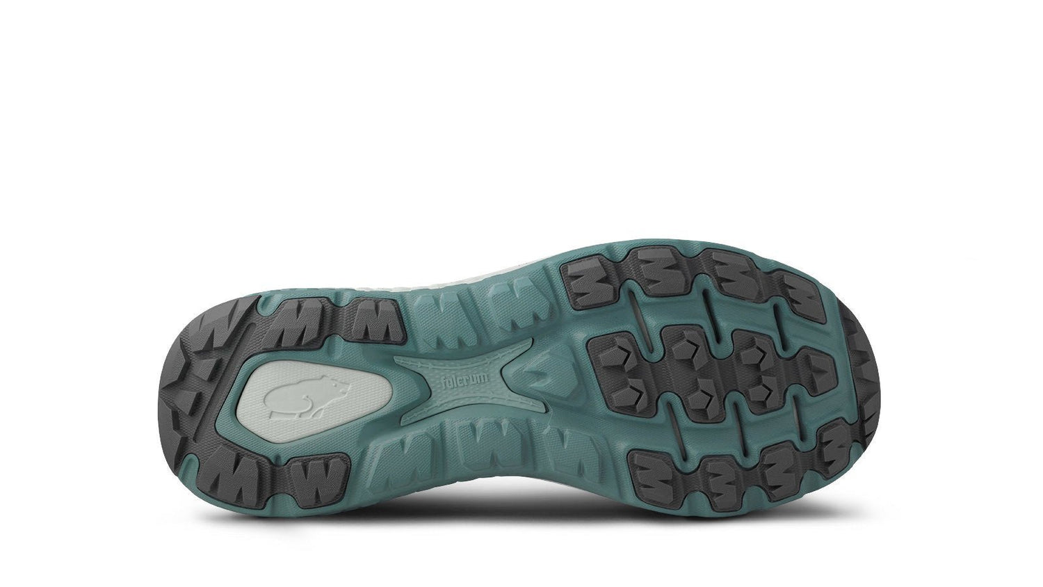 DAMES IKONI TRAIL 1.0 - OIL GREEN / MINERAL BLUE - Karhu Nederland