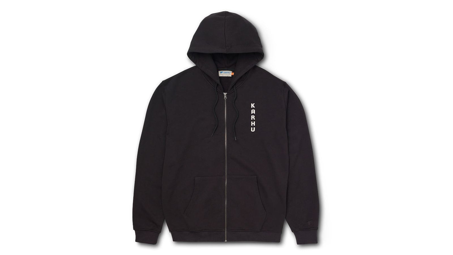 FULL ZIP HOODIE - JET BLACK /  FOGGY DEW - Karhu Nederland