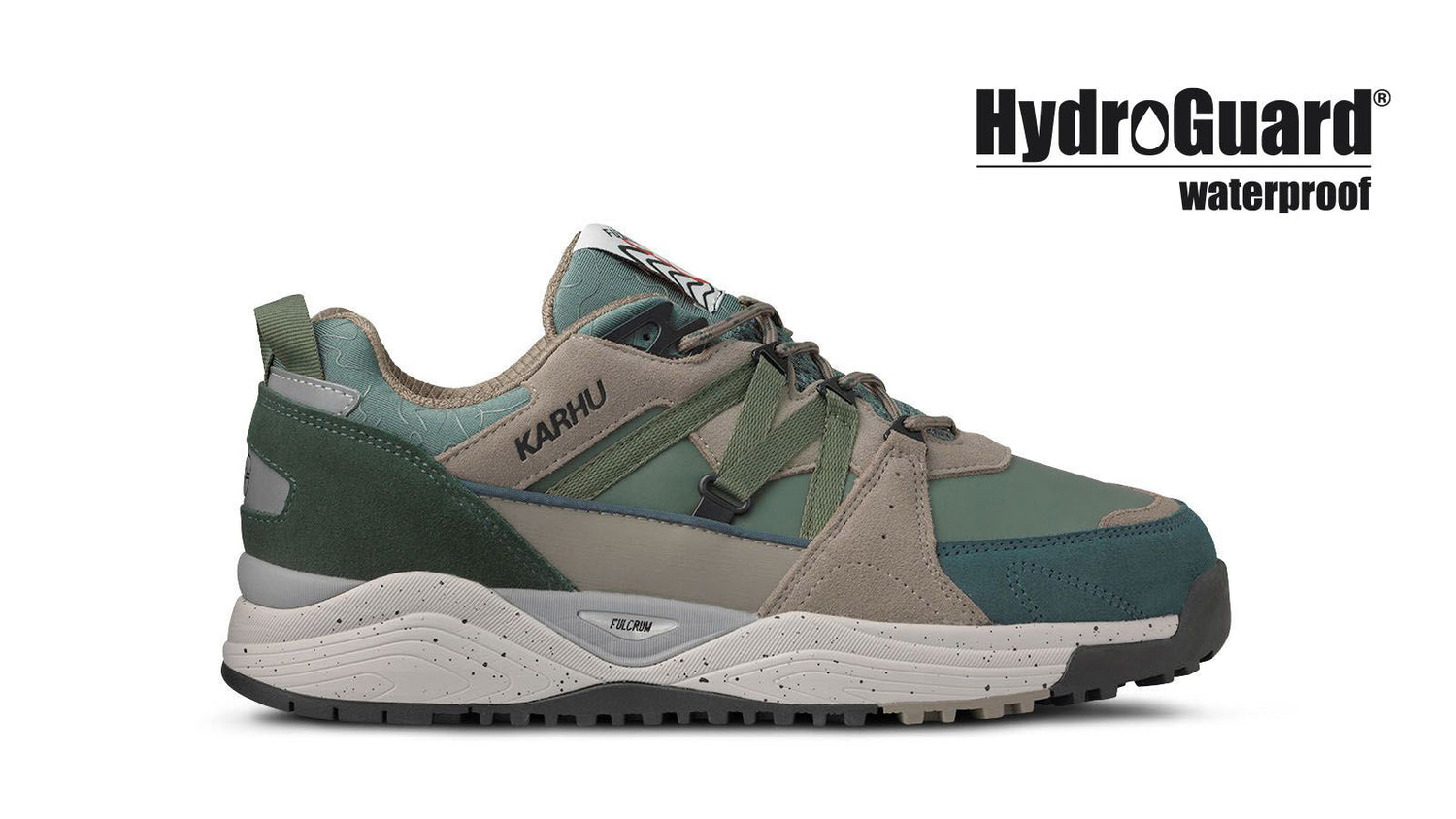 FUSION XC MOUNT SAANA WATERPROOF - SMOKE PINE/ DARK FOREST - Karhu Nederland