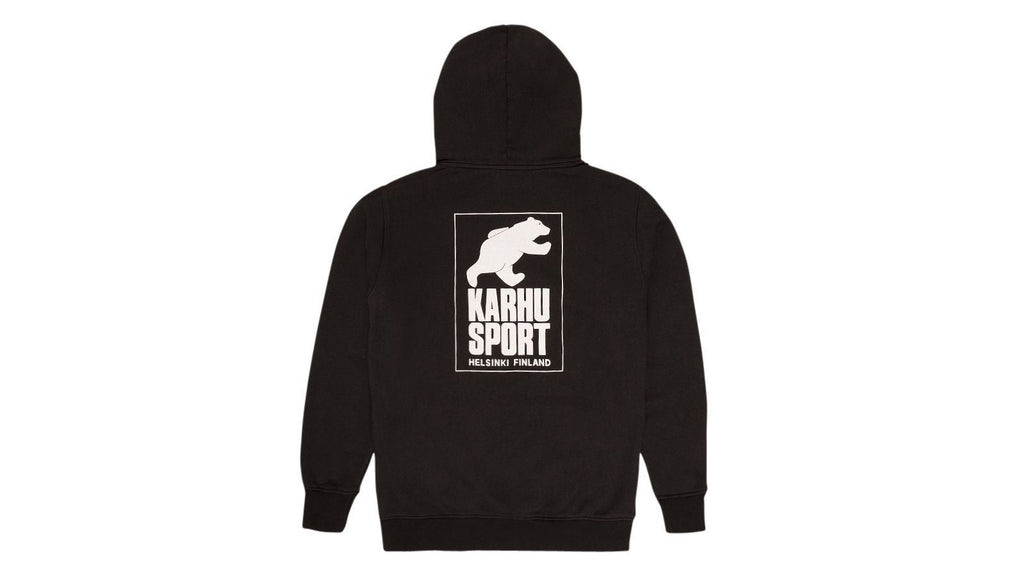 HELSINKI SPORT HOODIE - BLACK / GREY - Karhu Nederland