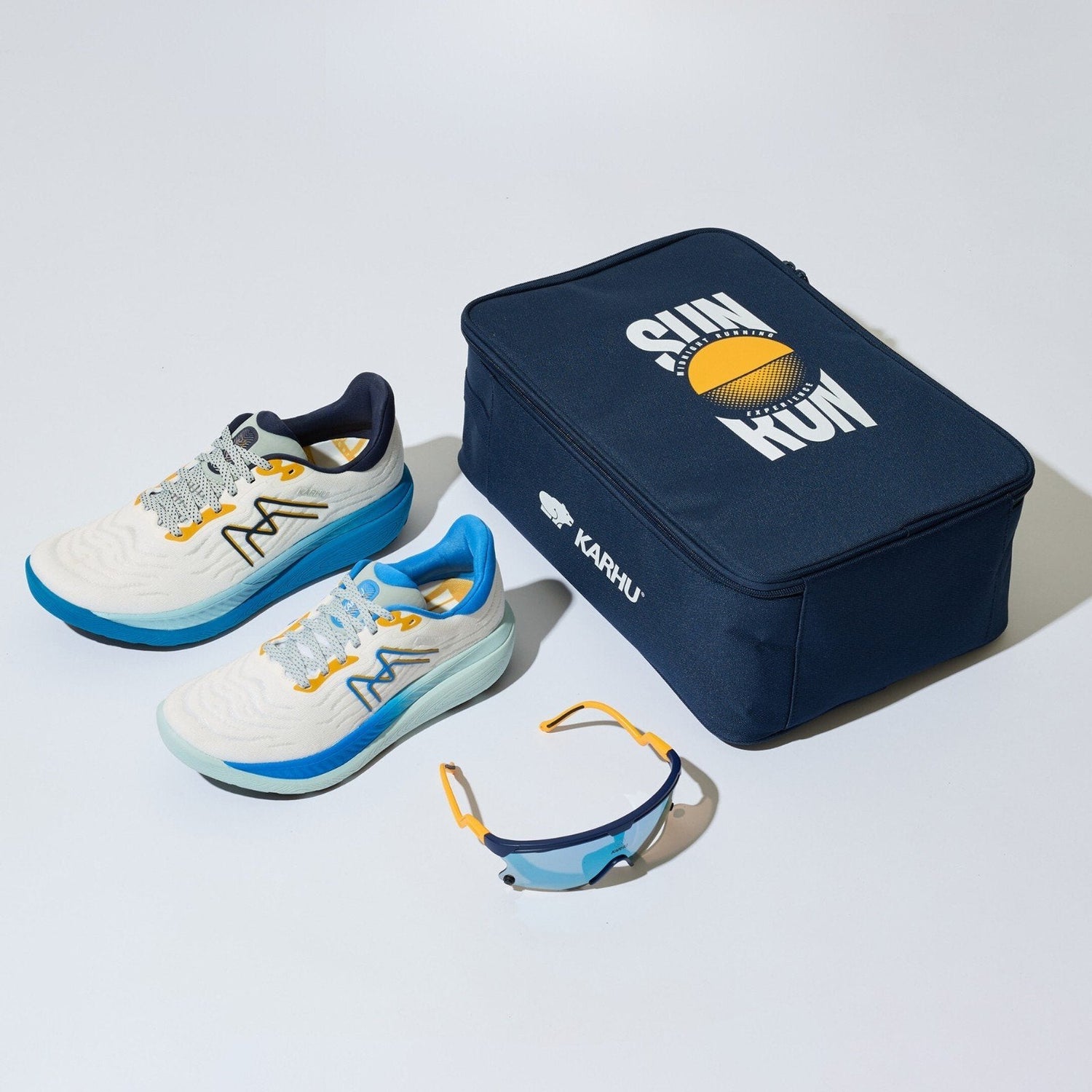 HEREN IKONI 3.0 SUN RUN - WHITE / MOOD INDIGO - Karhu Nederland