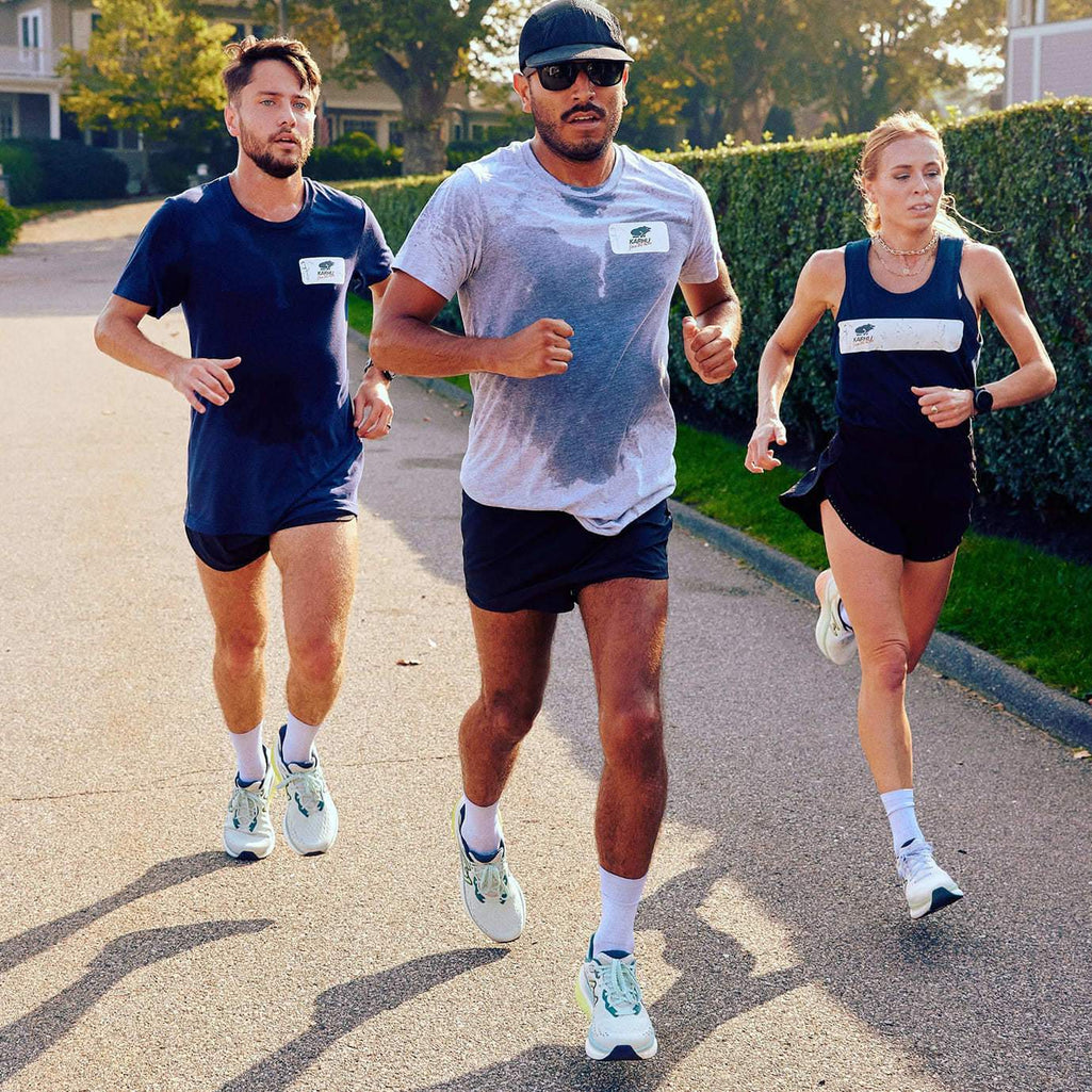 HEREN MESTARI RUN - ZEPHYR BLUE / GREEN FLASH - Karhu Nederland