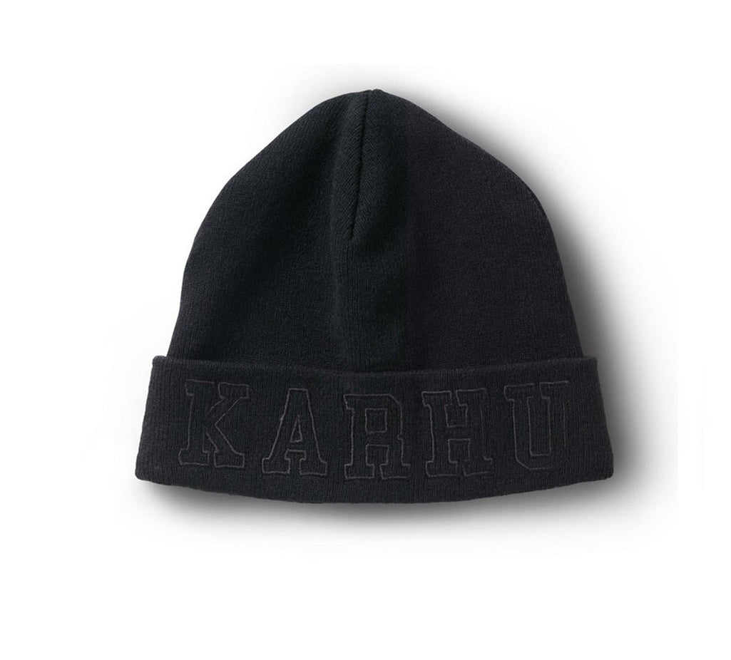 KARHU LOGO BEANIE - BLACK - Karhu Nederland