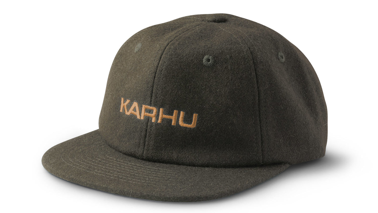 KARHU LOGO CAP - DARK OLIVE / BROWN SUGAR - Karhu Nederland