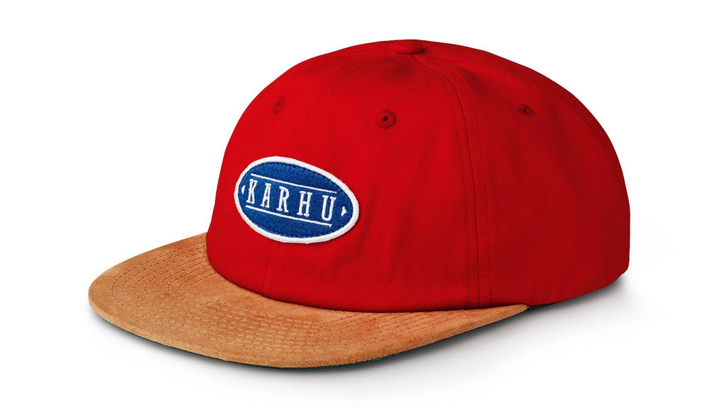 KARHU LOGO PATCH SNAPBACK - FIERY RED / STRONG BLUE - Karhu Nederland