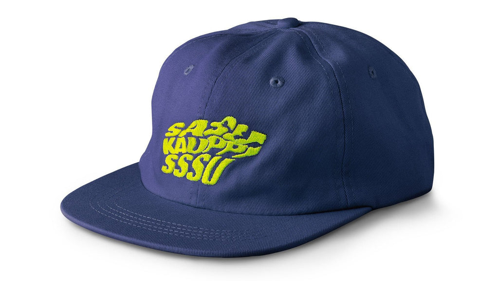 KARHU X SASU KAUPPI MORPHING KARHU CAP - BLUE PRINT / FLUO YELLOW - Karhu Nederland