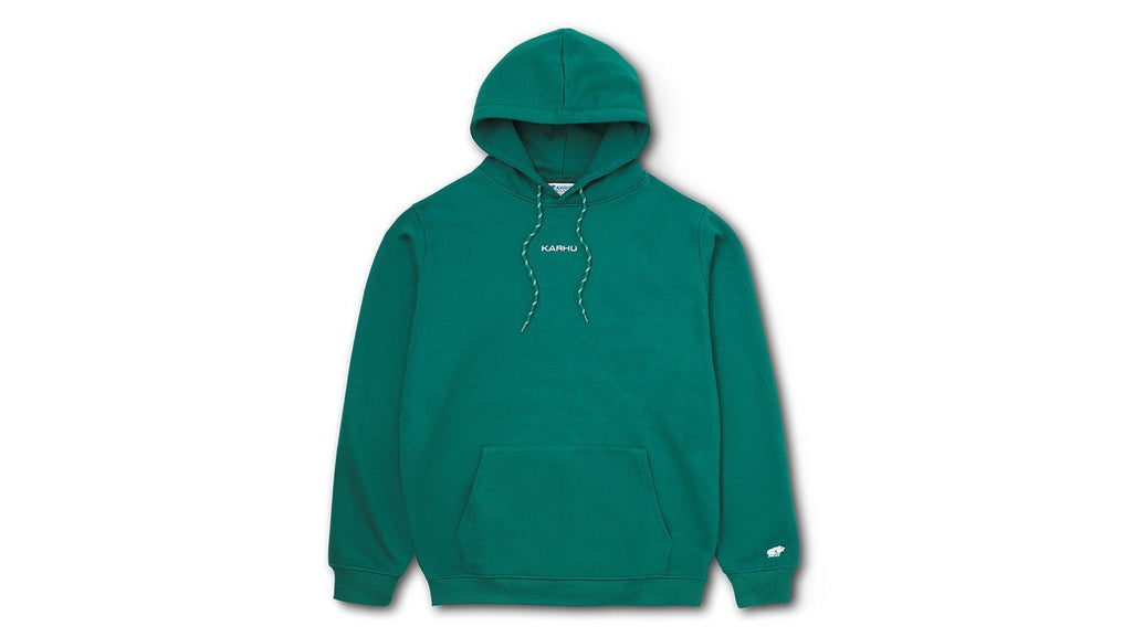 LOGO HOODIE - AVENTURINE / FOGGY DEW - Karhu Nederland