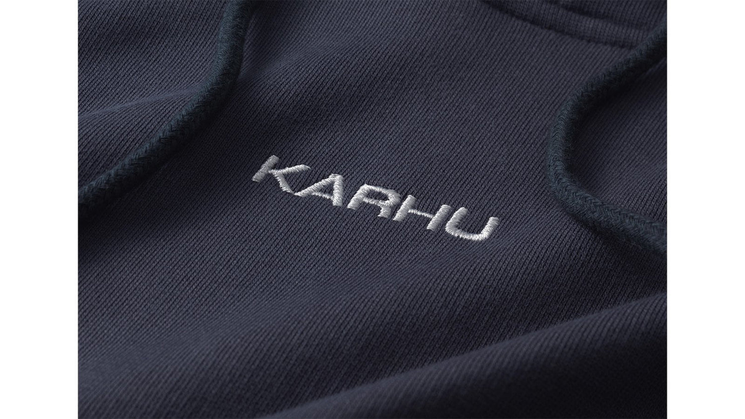 LOGO HOODIE - INDIA INK / FOGGY DEW - Karhu Nederland