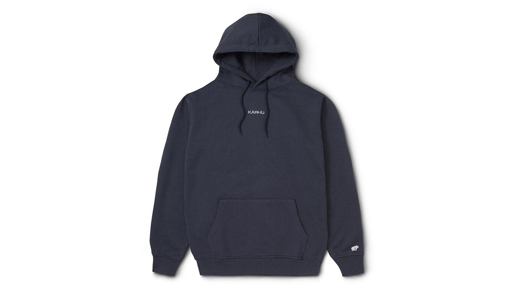 LOGO HOODIE - INDIA INK / FOGGY DEW - Karhu Nederland