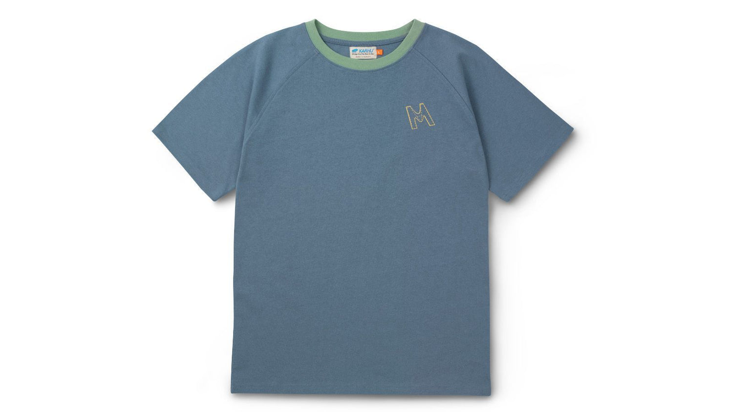 M SYMBOL T–SHIRT - FLINT STONE/ BASIL - Karhu Nederland