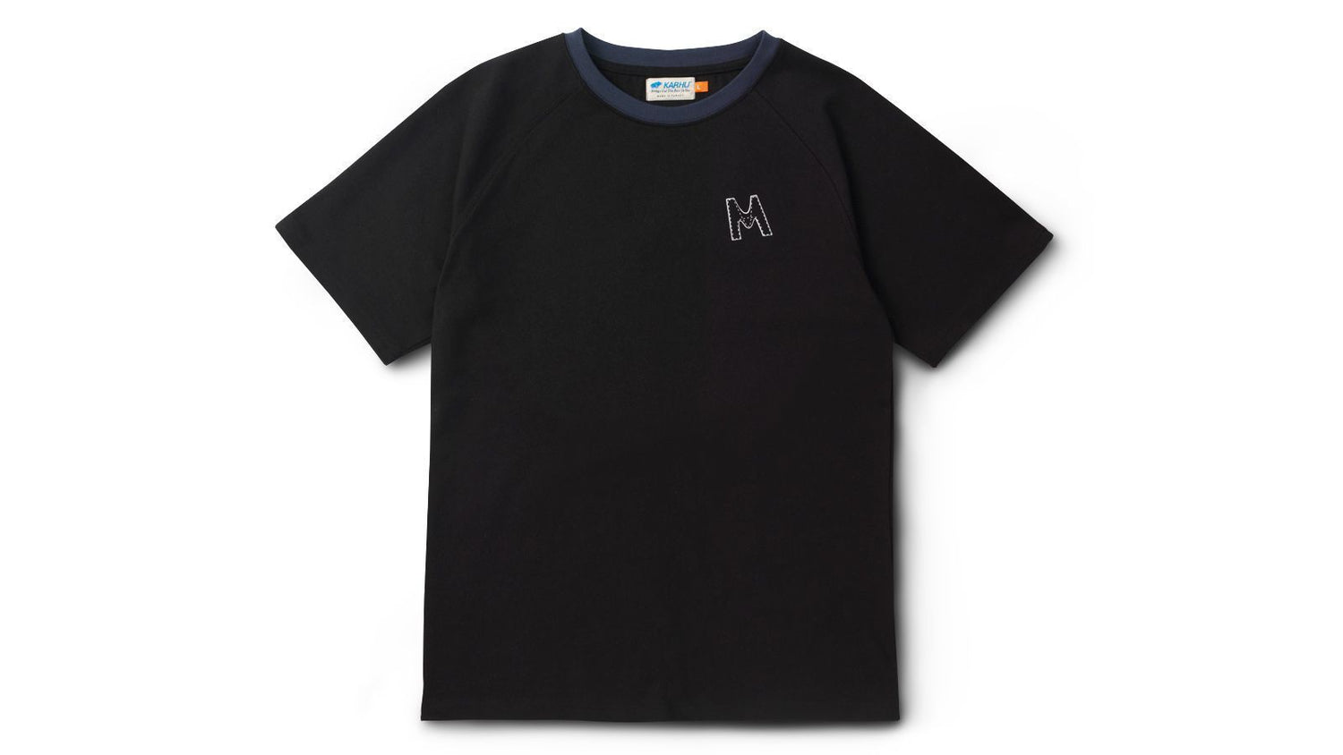 M SYMBOL T–SHIRT - JET BLACK /INDIA INK - Karhu Nederland