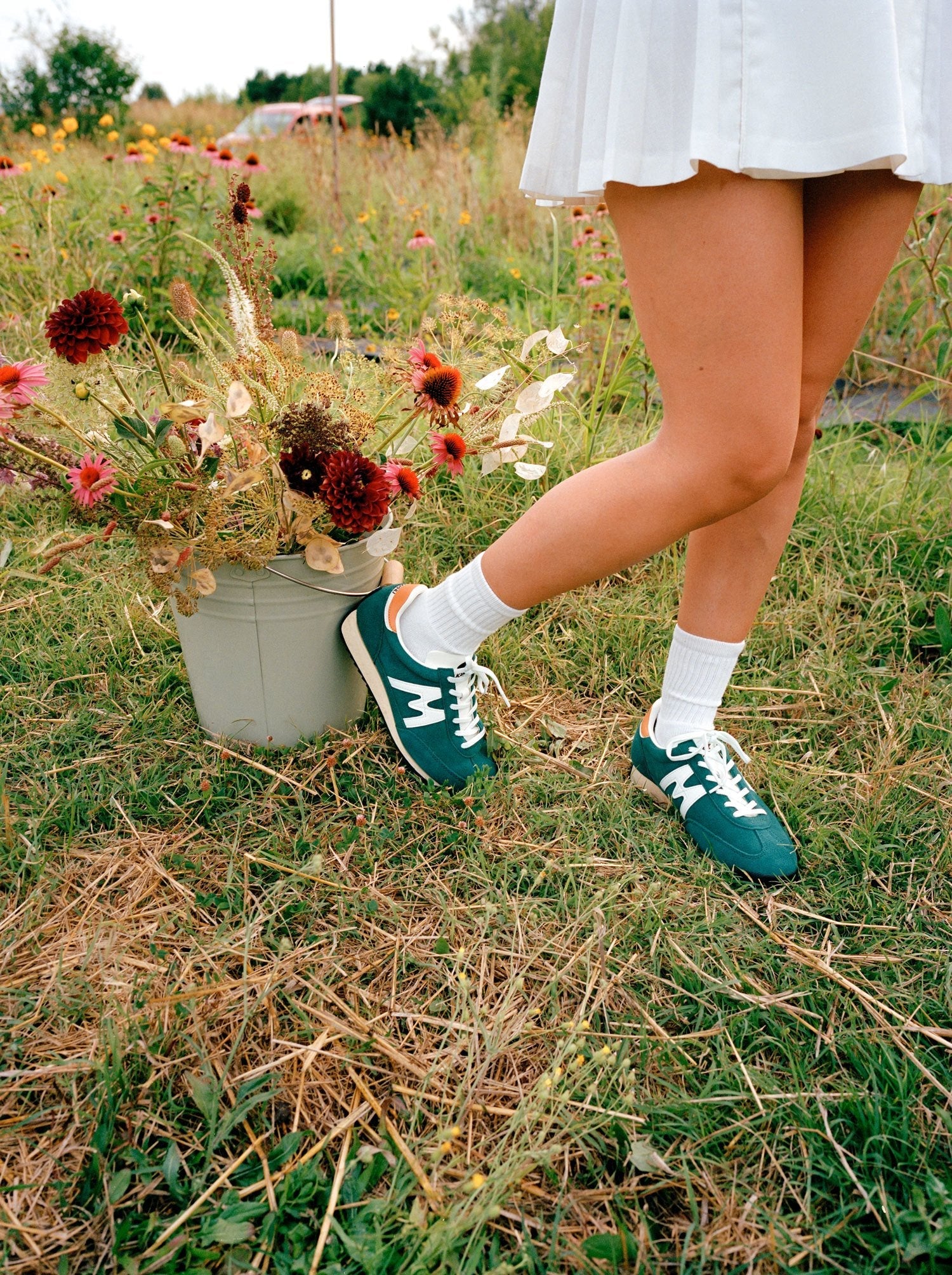 MESTARI - POSY GREEN / WHITE - Karhu Nederland