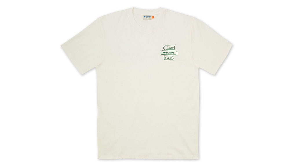 "MÖLKKY" PACK CLUB T - SHIRT - SUGAR SWIZZLE / VERDANT GREEN - Karhu Nederland