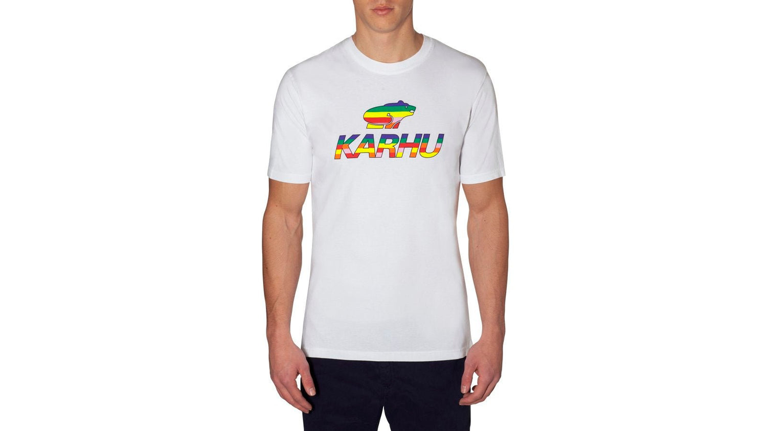 TEAM COLLEGE T–SHIRT - WHITE/MULTI COLOUR - Karhu Nederland