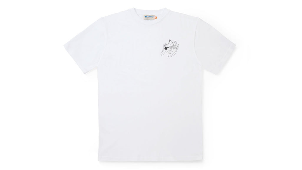 TRAMPAS SNEAKERS T–SHIRT - WHITE - Karhu Nederland