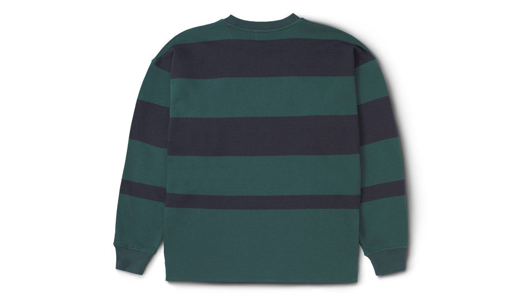 UNI STRIPED SWEATSHIRT - JUNE BUG / INDIA INK - Karhu Nederland