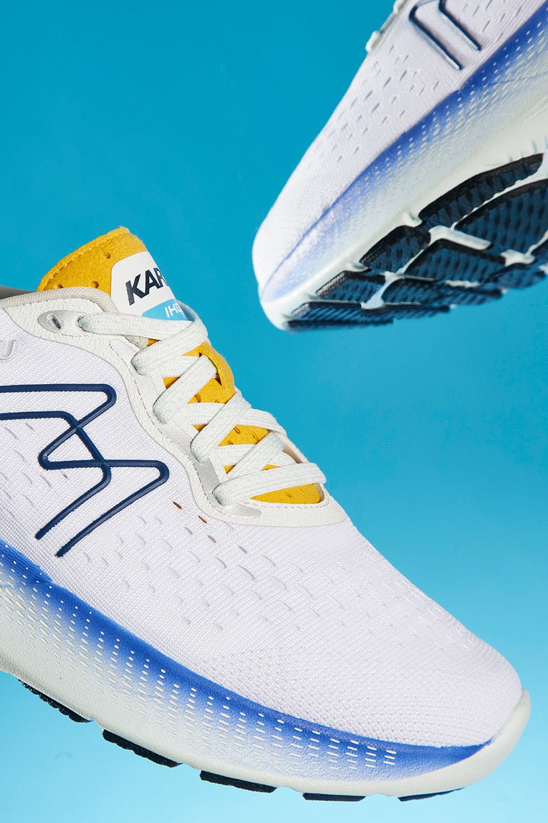 WOMEN'S IKONI 2.0 SUN RUN EDITION - WHITE/GOLDEN ROAD - Karhu Nederland