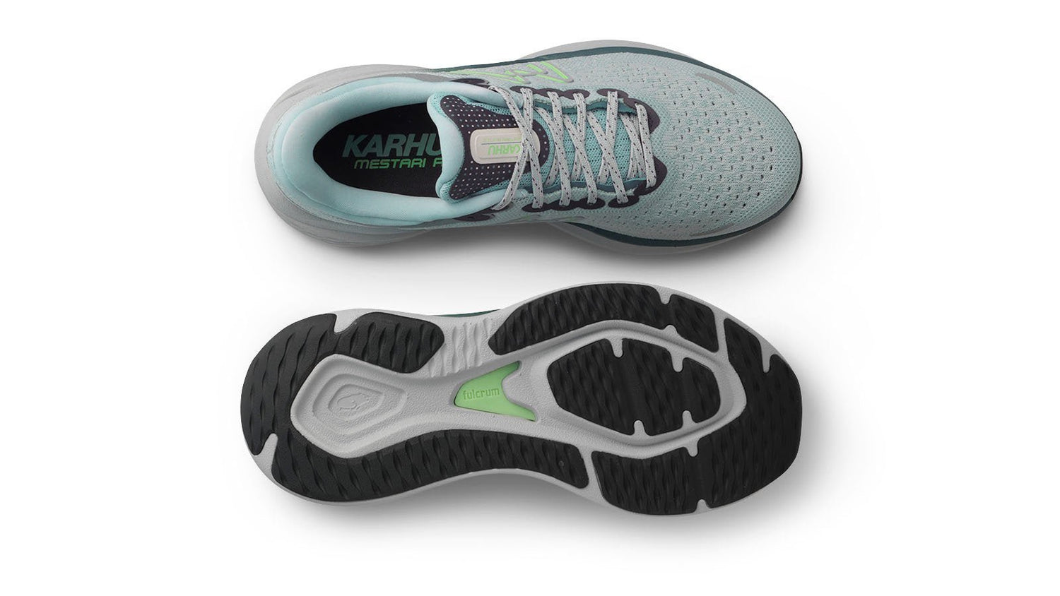WOMEN'S MESTARI RUN 1.5 - BLUE HAZE / PATINA GREEN - Karhu Nederland