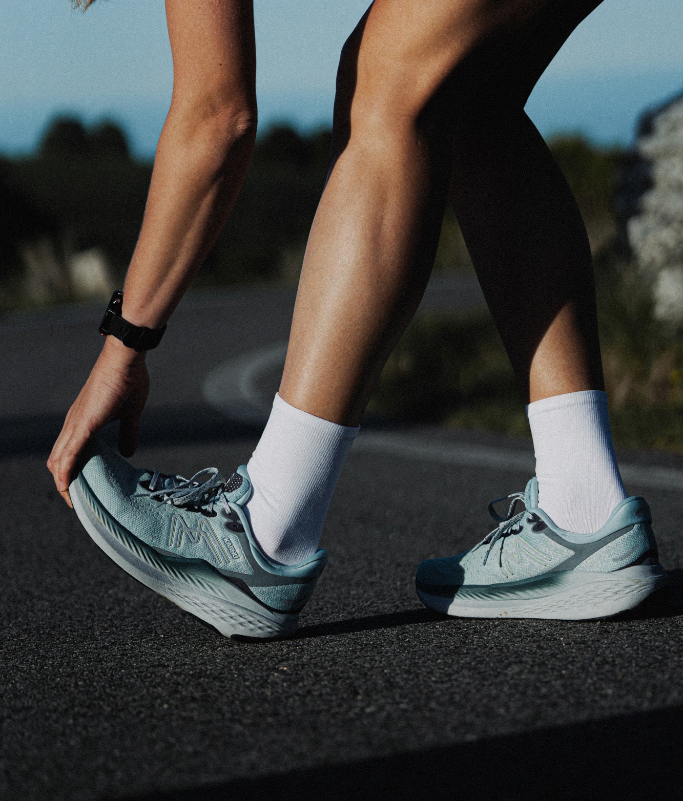 WOMEN'S MESTARI RUN 1.5 - BLUE HAZE / PATINA GREEN - Karhu Nederland