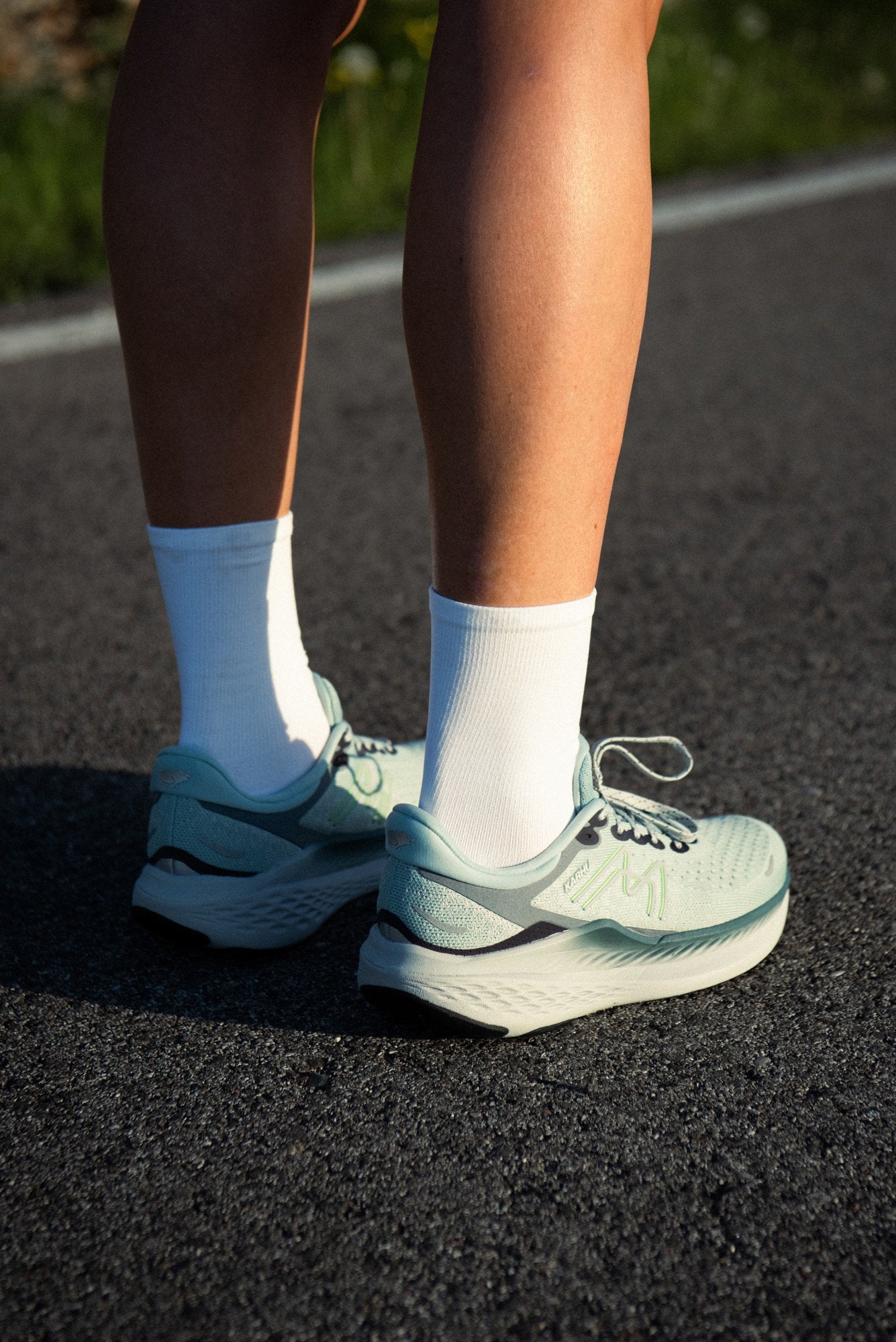 WOMEN'S MESTARI RUN 1.5 HIVO - BLUE HAZE / PATINA GREEN - Karhu Nederland