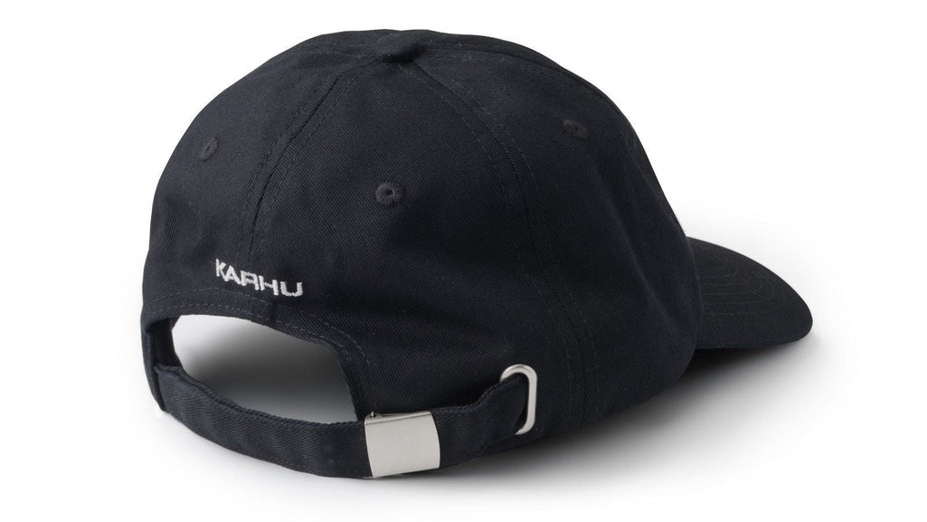 CLASSIC LOGO CAP - JET BLACK / LIGHT GREY - Karhu Nederland