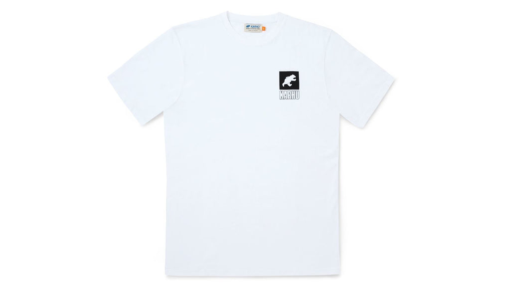 SPORT BEAR LOGO T–SHIRT - WHITE / JET BLACK - Karhu Nederland